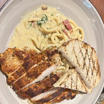Bourbon Prime - Chicken Carbonara - New American Near Me - Morgantown, West Virginia