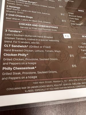 Menu photo 1 Laila’s Place Newberry, SC Menu photo 1 Laila’s Place Newberry, SC