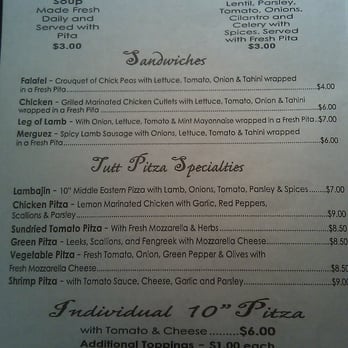 Tutt  Heights - left menu - Middle Eastern Near Me - Brooklyn, New York