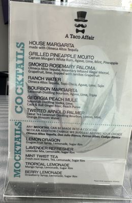 Menu photo 5 A Taco Affair Savannah, GA