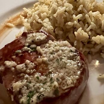 Garlic Rose Bistro - We split the Filet Mignon it was twin 4 ounce filets we subbed out garlic rice for the potatoes they were cooked very nicely! - American Near Me - Cranford, New Jersey Garlic Rose Bistro - We split the Filet Mignon it was twin 4 ounce filets we subbed out garlic rice for the potatoes they were cooked very nicely! - American Near Me - Cranford, New Jersey