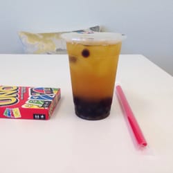 Boba Bliss - Honey green tea w/ boba!