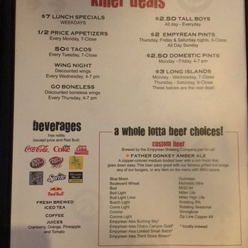 The Watering Hole - Menu - Nightlife Near Me - Lincoln, Nebraska The Watering Hole - Menu - Nightlife Near Me - Lincoln, Nebraska