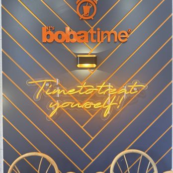 It's Boba Time - San Pedro - Cute signage - Desserts Near Me - San Pedro, California