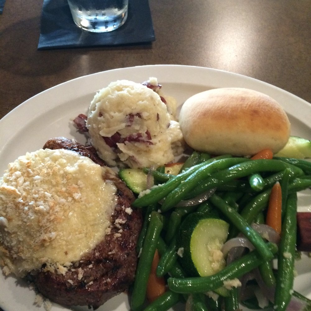 Dawsons On Main - Horseradish crusted Sirloin - American Near Me - Indianapolis, Indiana Dawsons On Main - Horseradish crusted Sirloin - American Near Me - Indianapolis, Indiana