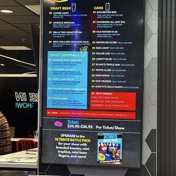 Game Show Battle Rooms - Drinks menu - Team Building Activities Near Me - Troy, Michigan Game Show Battle Rooms - Drinks menu - Team Building Activities Near Me - Troy, Michigan