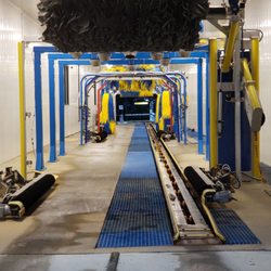 Photo of Raging Waters Car Wash - Fredericksburg, VA, US. Tunnel exit