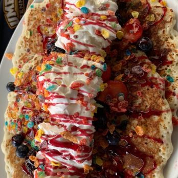 Mom's Kitchen & Bar - Bedrock Pancakes - Bars Near Me - Astoria, New York Mom's Kitchen & Bar - Bedrock Pancakes - Bars Near Me - Astoria, New York