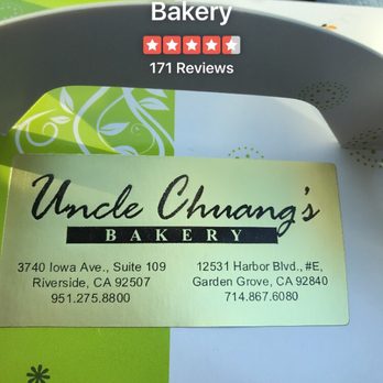 Uncle Chuang's Bakery - Giving Uncle Chuangs 5 stars! Friendly service and delicious pastries. - Bakeries Near Me - Riverside, California