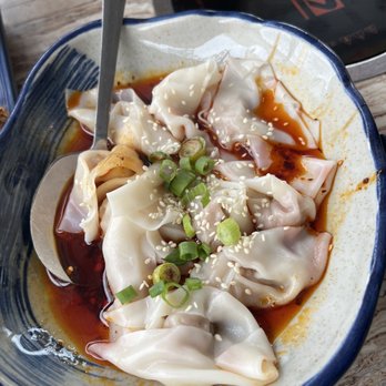 Red Chili - A10. Wonton in Chili Sauce - Szechuan Near Me - Syracuse, New York Red Chili - A10. Wonton in Chili Sauce - Szechuan Near Me - Syracuse, New York