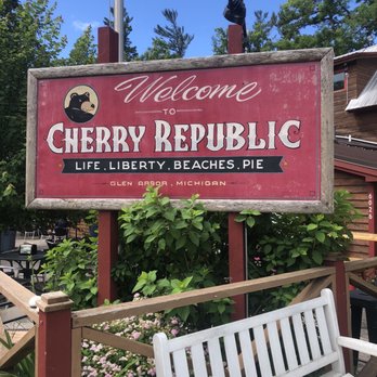 Cherry Republic - sign - Specialty Food Near Me - Glen Arbor, Michigan Cherry Republic - sign - Specialty Food Near Me - Glen Arbor, Michigan
