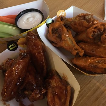 Buffalo Wild Wings - Small order of wings, Honey BBQ and Spicy Garlic - Sports Bars Near Me - Gilroy, California Buffalo Wild Wings - Small order of wings, Honey BBQ and Spicy Garlic - Sports Bars Near Me - Gilroy, California