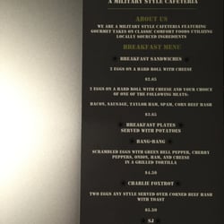 Fixed menu