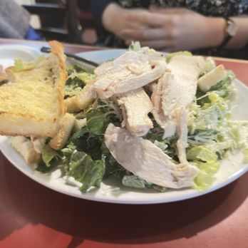 Me-n-Ed's Pizzeria - Caesar salad with chicken - Pizza Near Me - Burnaby, British Columbia