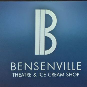 Bensenville Theatre - The logo for Bensenville Theatre, as seen on their big screen. How self-referential! - Cinema Near Me - Bensenville, Illinois Bensenville Theatre - The logo for Bensenville Theatre, as seen on their big screen. How self-referential! - Cinema Near Me - Bensenville, Illinois