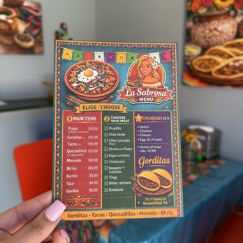 La Sabrosa - menu - Mexican Near Me - Brownfield, Texas La Sabrosa - menu - Mexican Near Me - Brownfield, Texas