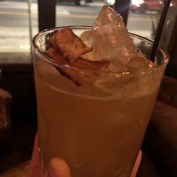 The Pearl - Bacon, bourbon, Beautiful cocktail - New American Near Me - Columbus, Ohio The Pearl - Bacon, bourbon, Beautiful cocktail - New American Near Me - Columbus, Ohio