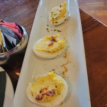 Prime Cut Cafe - Devilish eggs appetizer - Steakhouses Near Me - Orange, California