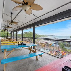 Rock Lane Resort and Marina - Best Restaurant Patio View!