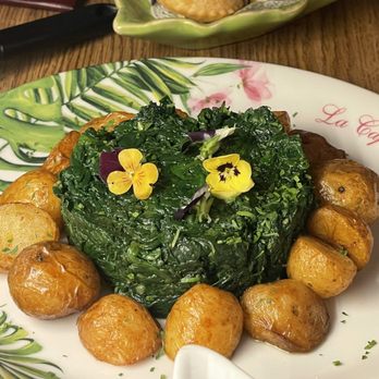 La Capannina - Spinach - didn't try this, but looked so good! - Wine Bars Near Me - Capri, NA La Capannina - Spinach - didn't try this, but looked so good! - Wine Bars Near Me - Capri, NA