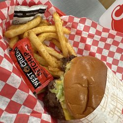Burger Revolution - The Revolution Burger with Fries