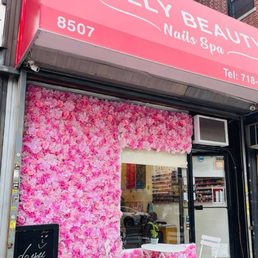 Exterior outside entrance of Sally Beauty Nail Spa - Brooklyn, New York Exterior outside entrance of Sally Beauty Nail Spa - Brooklyn, New York