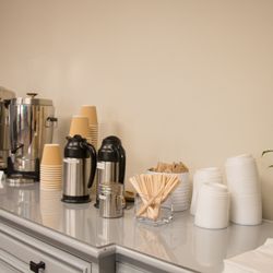 E3 Community Church - Don't forget to grab a warm cup of coffee before you find your seat!
