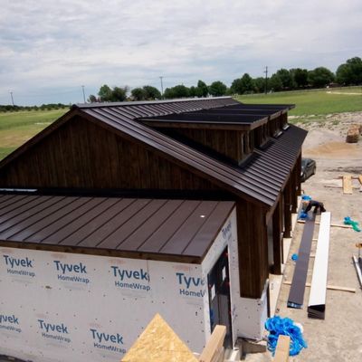 William Pinedas  Metal Roofing Services  Logo