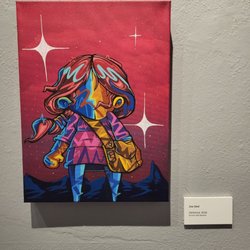 Current exhibit with Chicana(o) Southern California mural art (June 2026).