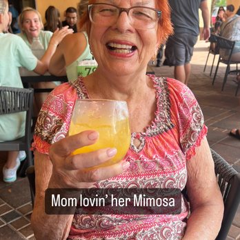 First Watch - Mom! -she may be 91 and have Alzheimers but she still loves her little bit of booze ;-) - Breakfast & Brunch Near Me - Boynton Beach, Florida First Watch - Mom! -she may be 91 and have Alzheimers but she still loves her little bit of booze ;-) - Breakfast & Brunch Near Me - Boynton Beach, Florida