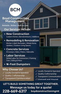 Boyd Construction Management