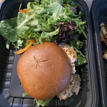 Solstice - Crab cake - New American Near Me - Irvine, California Solstice - Crab cake - New American Near Me - Irvine, California