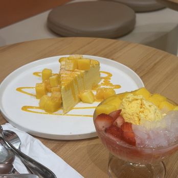 Mango Mango Dessert - Strawberry Mango Juice Sago & Lychee Jelly w. Mango Ice Cream Mango Mille Crpe Cake - Desserts Near Me - Westbury, New York Mango Mango Dessert - Strawberry Mango Juice Sago & Lychee Jelly w. Mango Ice Cream Mango Mille Crpe Cake - Desserts Near Me - Westbury, New York