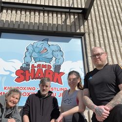 Landshark MMA - Outside the gym the day of the logo reveal