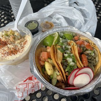 Tacos A La Madre - Street corn and 3 tacos - Tacos Near Me - Calverton, Maryland Tacos A La Madre - Street corn and 3 tacos - Tacos Near Me - Calverton, Maryland