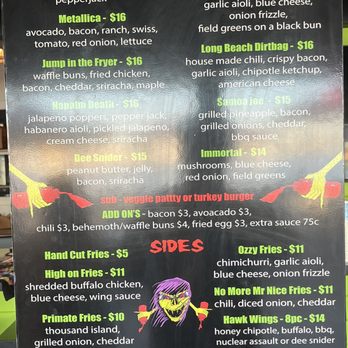 Grill 'Em All - Menu - Burgers Near Me - Long Beach, California
