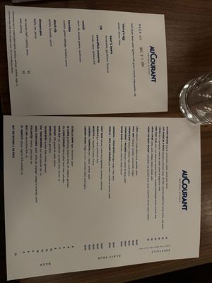 Menu photo 8 Au Courant Omaha, NE Menu photo 8 Au Courant Omaha, NE