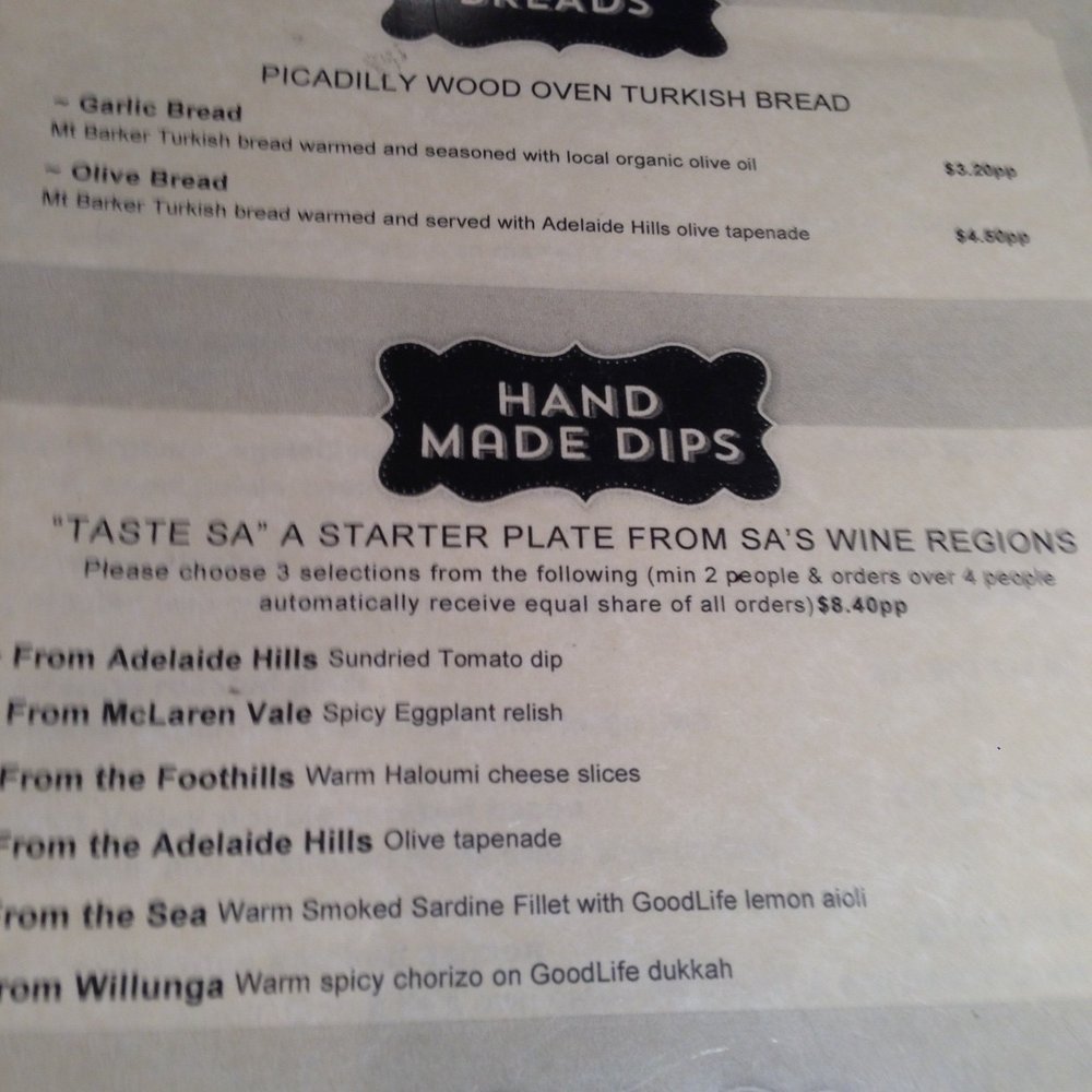 GoodLife Pizza - some of the menu......Good Life North Adelaide - Pizza Near Me - North Adelaide, SA