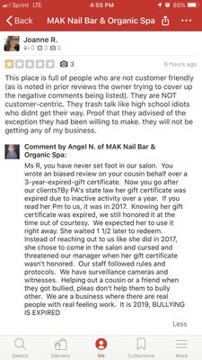 MAK Nail Bar & Organic Spa LLC by null