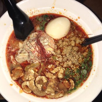 Strings Ramen Shop - Hell Ramen 1 w/ seafood - Ramen Near Me - Chicago, Illinois Strings Ramen Shop - Hell Ramen 1 w/ seafood - Ramen Near Me - Chicago, Illinois