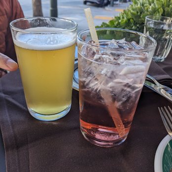 Jules - Saison and strawberry amaro spritz - Pizza Near Me - San Francisco, California Jules - Saison and strawberry amaro spritz - Pizza Near Me - San Francisco, California