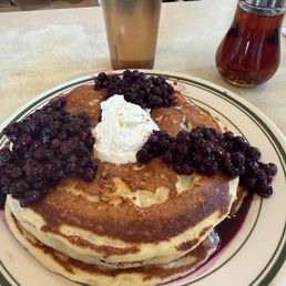 blueberry flapjacks