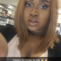 MAC Cosmetics - Dominique at the Green Acres Mall MAC hooked up my make up on my birthday!