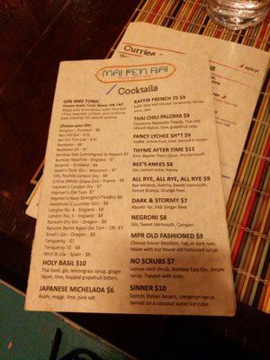 Menu photo 5 Mai Pen Rai San Juan, PR Menu photo 5 Mai Pen Rai San Juan, PR