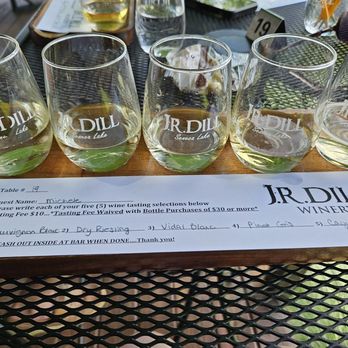 J R Dill Winery - Flight of wine - Wineries Near Me - Burdett, New York J R Dill Winery - Flight of wine - Wineries Near Me - Burdett, New York