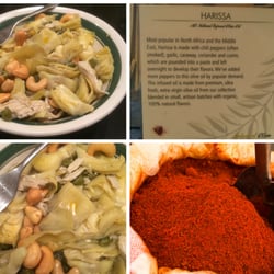 Splash of Olive - Harissa Infused EVOO, artichoke hearts, chicken and cashews