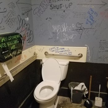 Streamline Tavern - Women's bathroom. - Dive Bars Near Me - Seattle, Washington