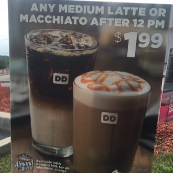 Dunkin' - The sale sign Christiana claimed wasn't currently valid. - Donuts Near Me - Bennington, Vermont Dunkin' - The sale sign Christiana claimed wasn't currently valid. - Donuts Near Me - Bennington, Vermont