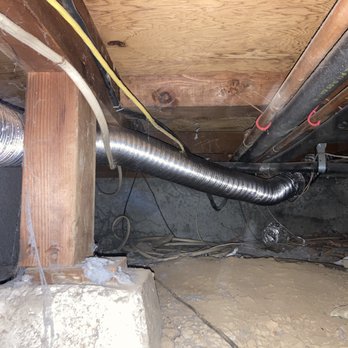 Attic Cleaning Services - New duct installed - Insulation Installation Near Me