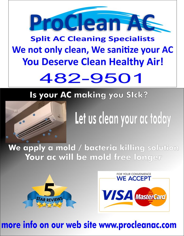 PROCLEAN AC Updated June 2024 Chalan Pago Ordot, Guam Heating